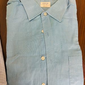 2 Sky Blue Office Wear Shirts Formal