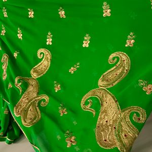 Green Savan Saree