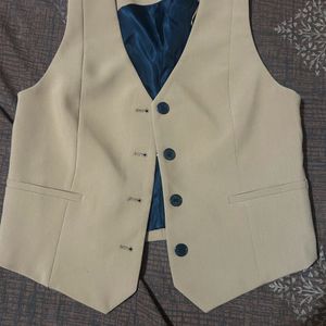 Waist Coat With Golden Skirt (free)