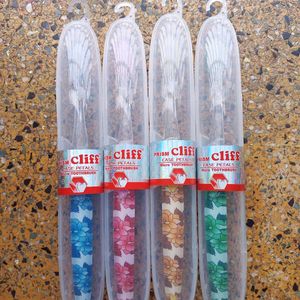 Cliff Transparent Toothbrush Pack Of 2