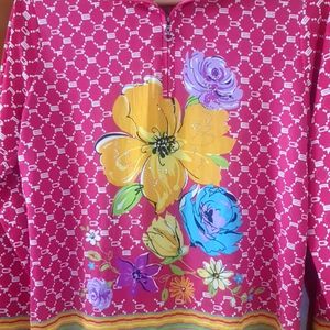 L Size 36 Bust Royal Pink Top