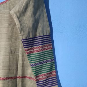 Tan Colored Straight Kurtas