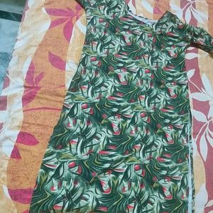 round neck kurti