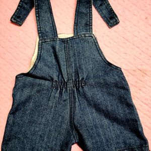 Dungaree Romper & T-shirt For Baby Boys And Girls