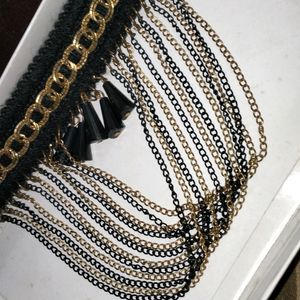 Black & Golden Choker