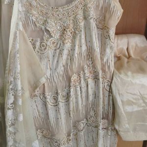 Nude Colour Complete Pakistani Salwar Suit