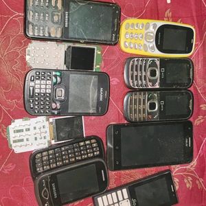 8 Mobiles With 2 Boards Scrap Mobile