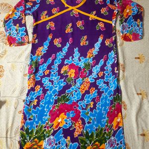 Women Beautiful Stylish Purple Kurti 💜 ✨️