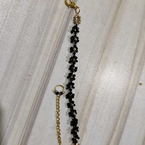 Black And Golden Bracelet