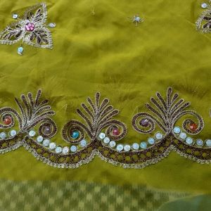 Unstitched Lehenga Choli And Dupatta