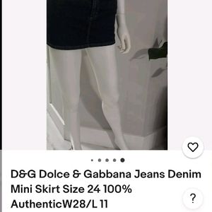 Dolce & Gabbana Y2k Mini Skirt