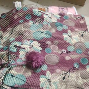 Crincle Cotton Printed Hijab