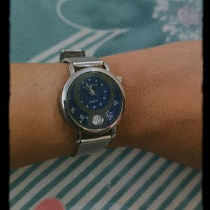 Silver Colour Watch