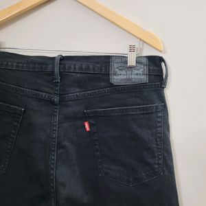 Levi's 513 Regular Fit Black Jeans