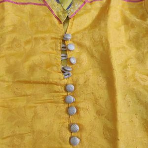 Yellow kurti