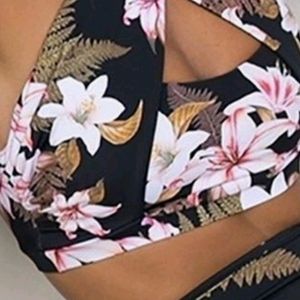 Sexy Printed Halter Neck Top