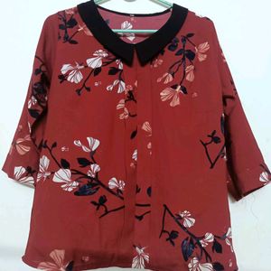 Korean Style Georgette Top...