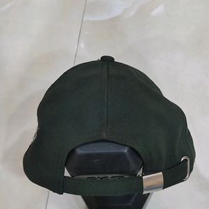 New Era Men's Olive Green Cap