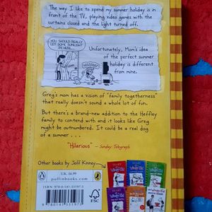 Dog Days Story Book Diary Wimpy Kid