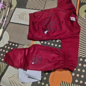 Kids Winter Top Bottom.set Track Suit