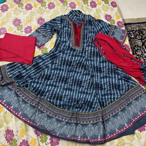 Biba Flared kurta set