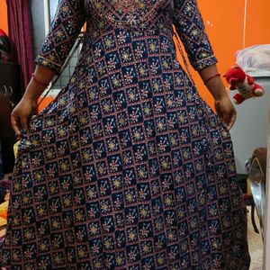 Anarkali Kurti With Embroidery