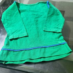 Baby Winter Frock And Top