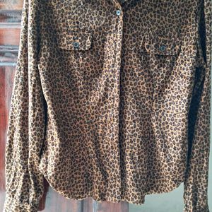 Velvet Printed Shirt