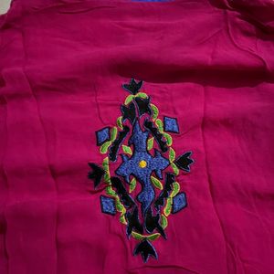 Pink Kurta For Women