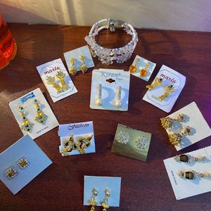 Earrings Stock Clearance Combo Sale!!!-!!!