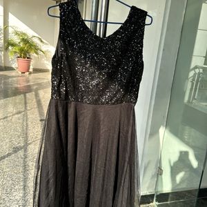 Black Net Tulle Dress