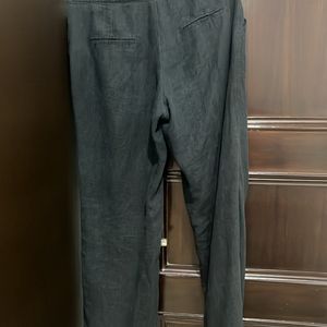 Black Linen Trousers