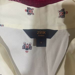 Zink V Neck Top