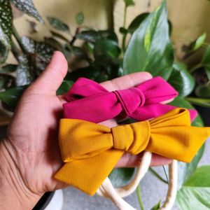 Hair Bow Nylon Headband