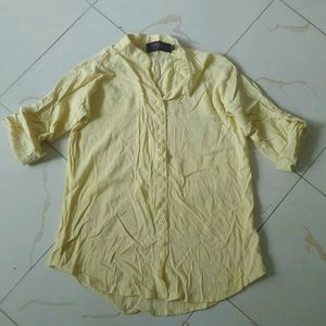 Yellow Top Like Shirt For Girls And Women