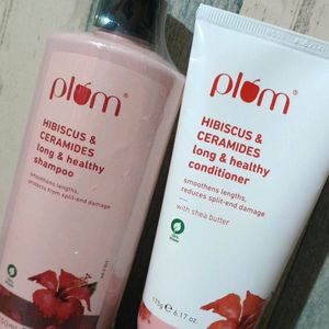 Plum Hibiscus & Ceramides Shampoo & Conditioner