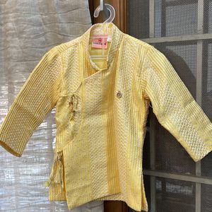 Kids Yellow Kurta