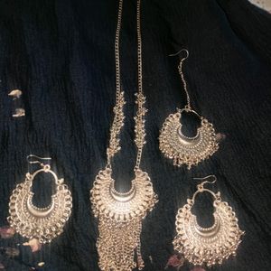 Oxidised Metal Jewellery Set