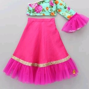 Designer Offshoulder Lehnga Set