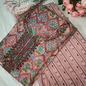 Cotton Dress Material