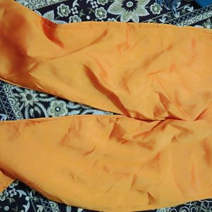 Orange Kurta With Pant