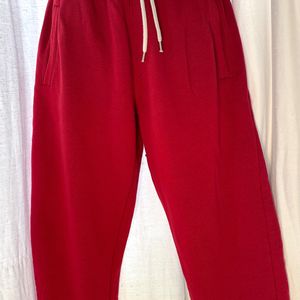 Red Track Pants In Almost New Condition