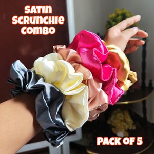 Scrunchie Set Of 5