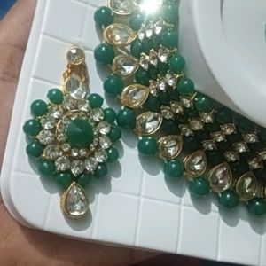 Green Jwellery Set