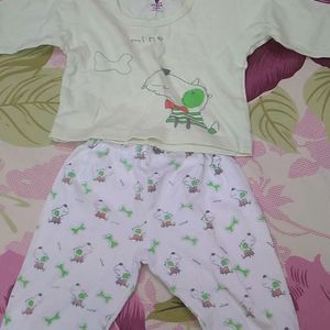 2 Pc Set For Baby 3-6 Months Old