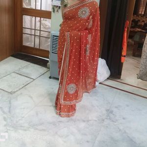 Beautiful Saree With Blouse