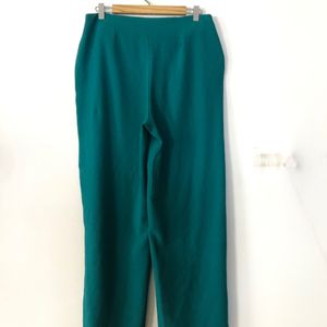 Sea Green Casual Trousers(Women’s)