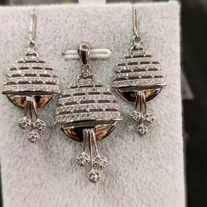 925 Silver Sterling Pendant Earrings