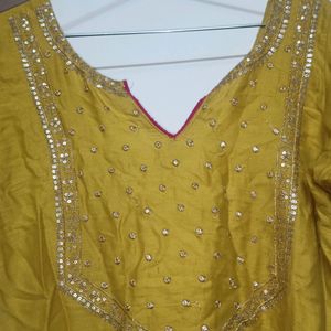 Wedding Wear Yellow Kurta For Festive Season