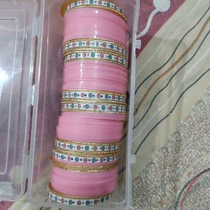 Pink Bridal Chura